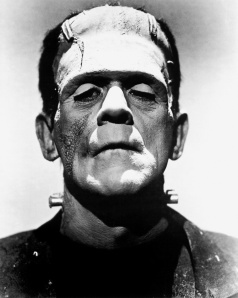 este es Frankenstein, y no el leproso de Robert de Niro.